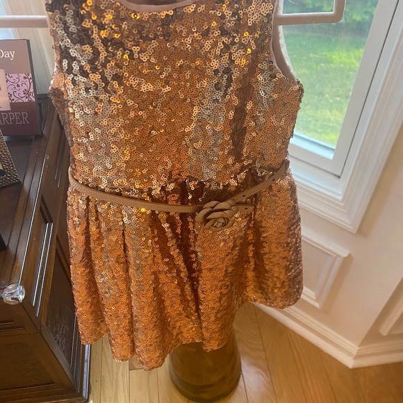 Sequin toddler girl dress - Picture 1 of 3
